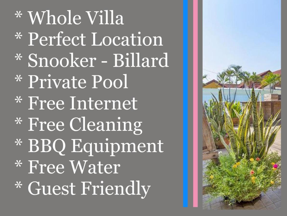 Viewbor Villa - Pattaya Holiday House Walking Street 4 Bedrooms Exteriör bild